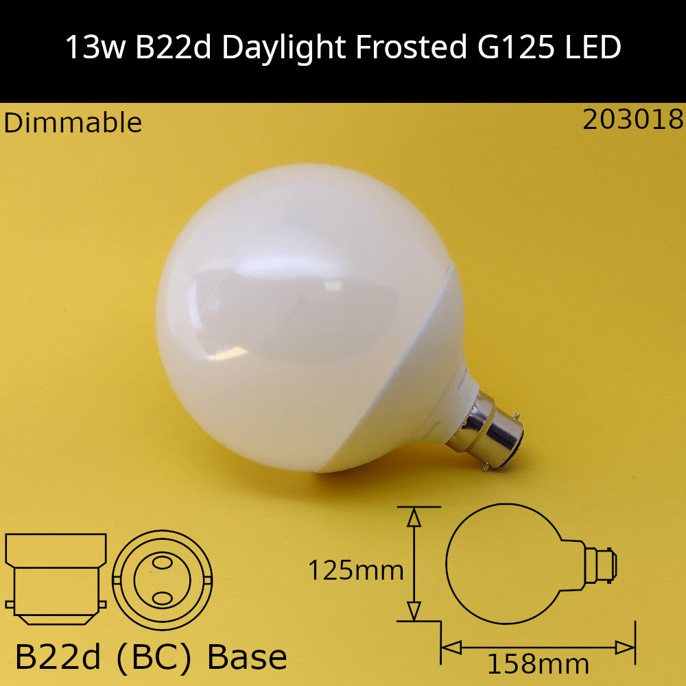 LED Frosted Dolly Bulbs