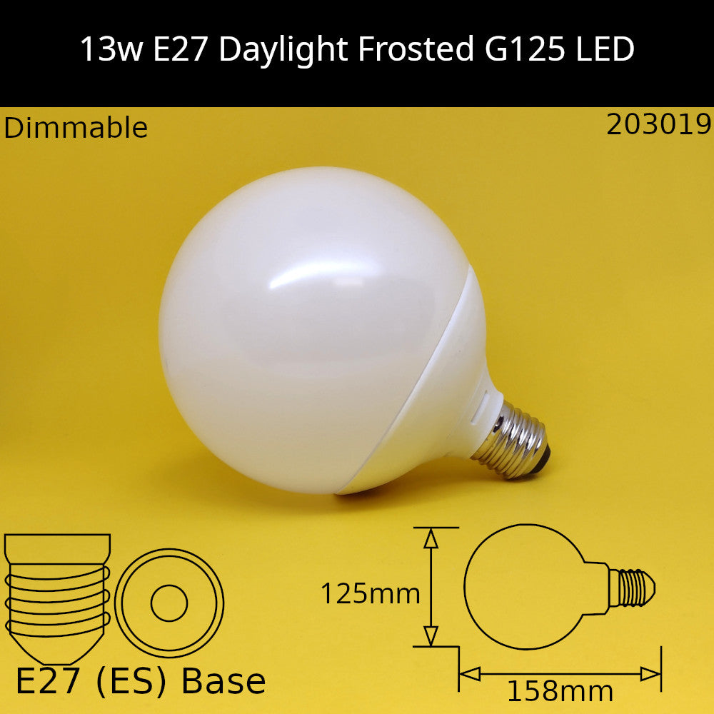 LED Frosted Dolly Bulbs