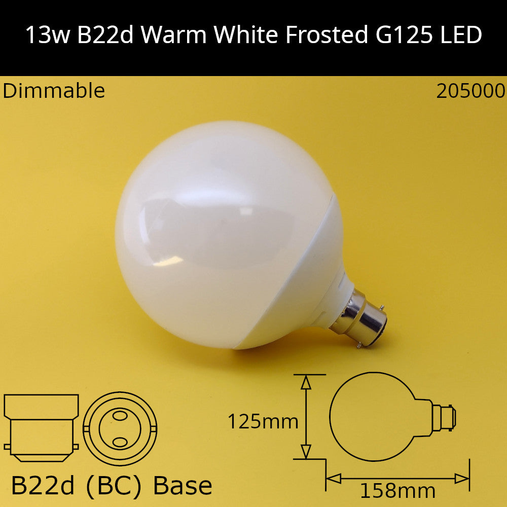 LED Frosted Dolly Bulbs