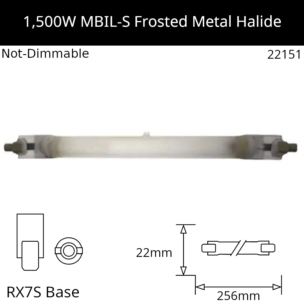 Metal Halide - Double Ended