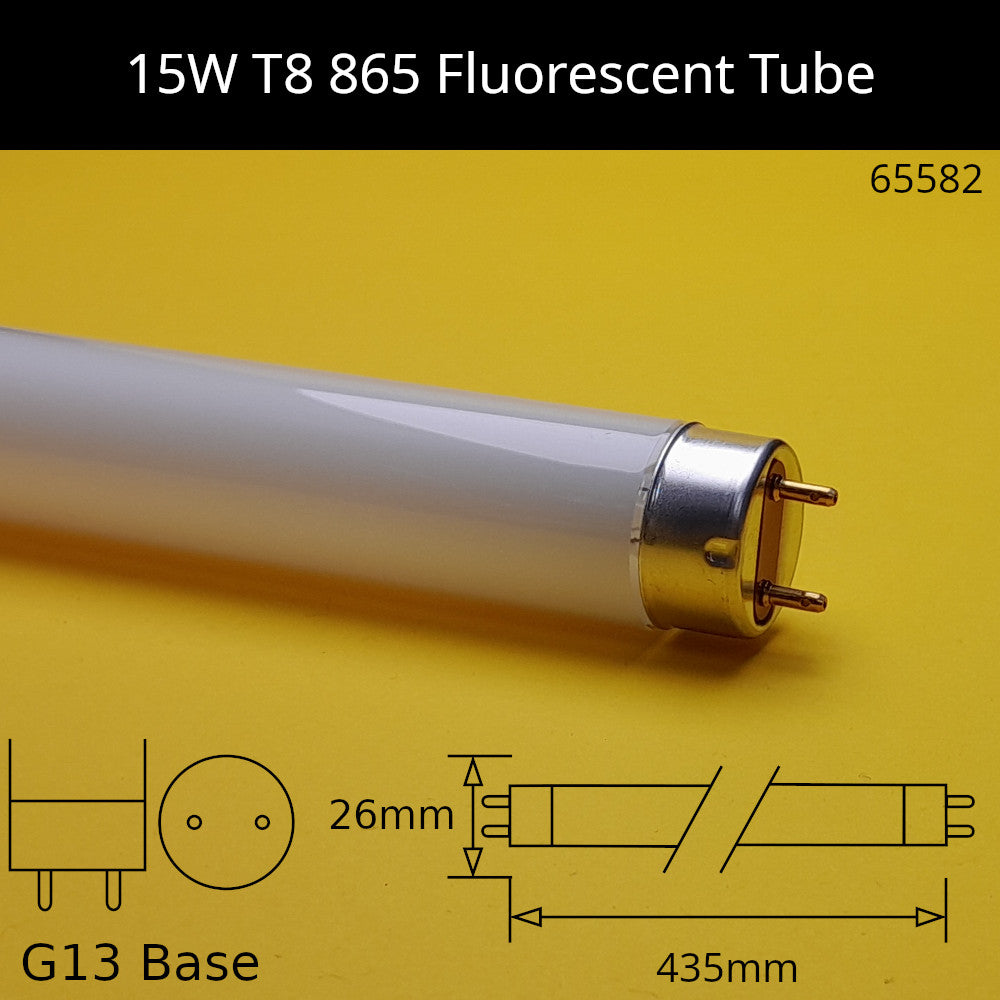 15W T8 435mm Fluorescent Tubes