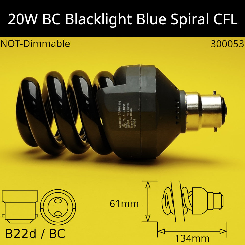 Blacklight Blue Bulbs