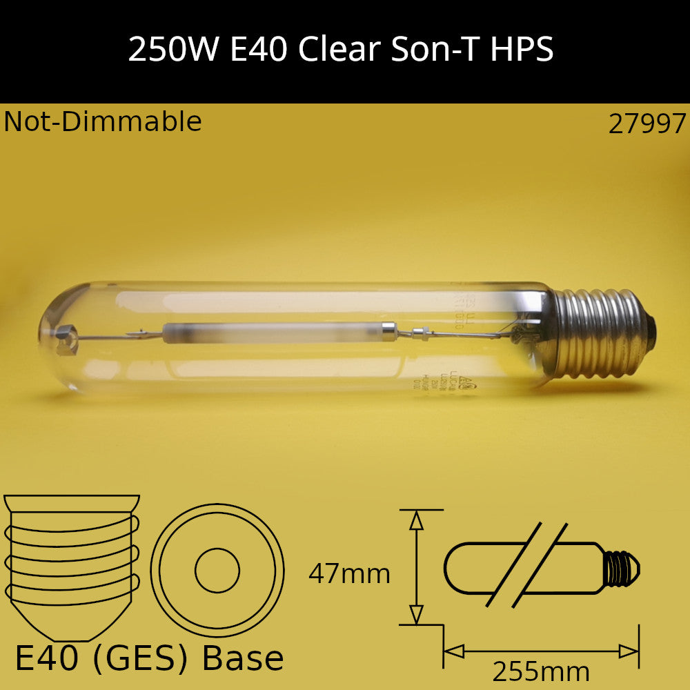 High Pressure Sodium Tubular (HPS / SON-T)
