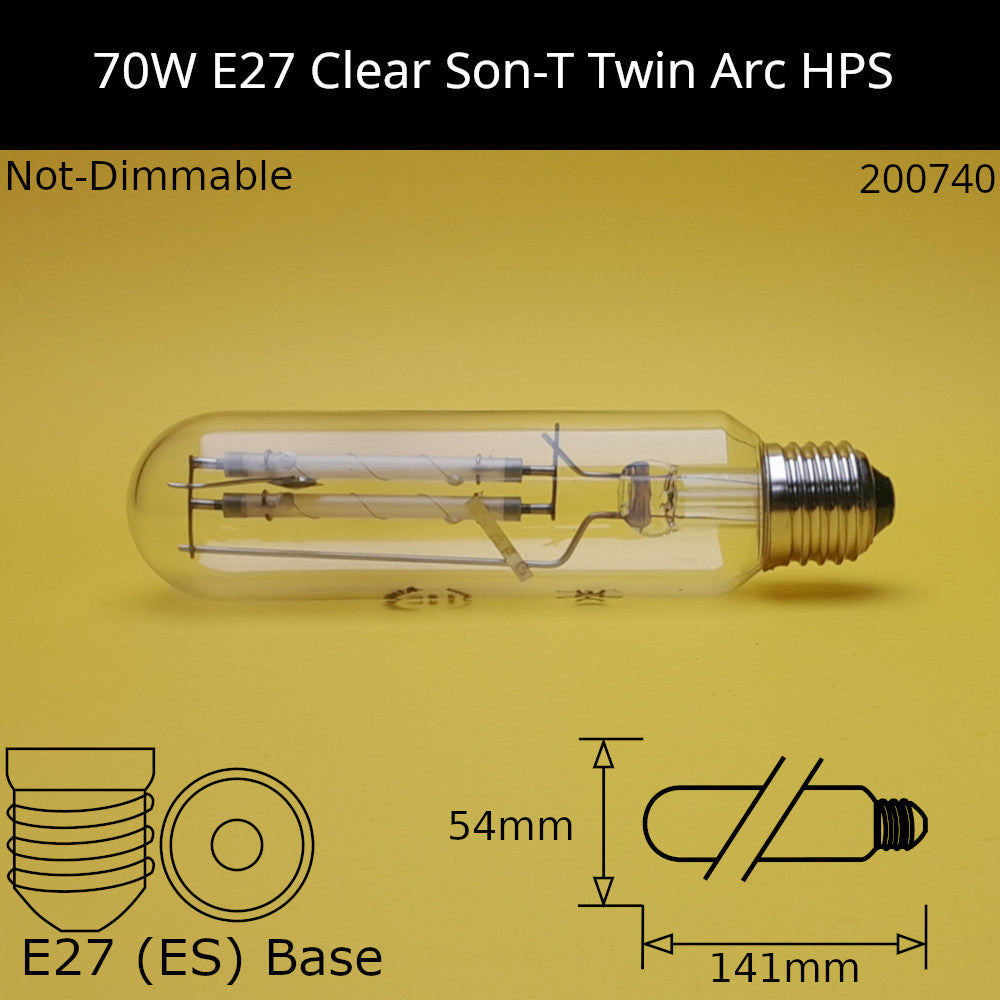 High Pressure Sodium Tubular (HPS / SON-T)