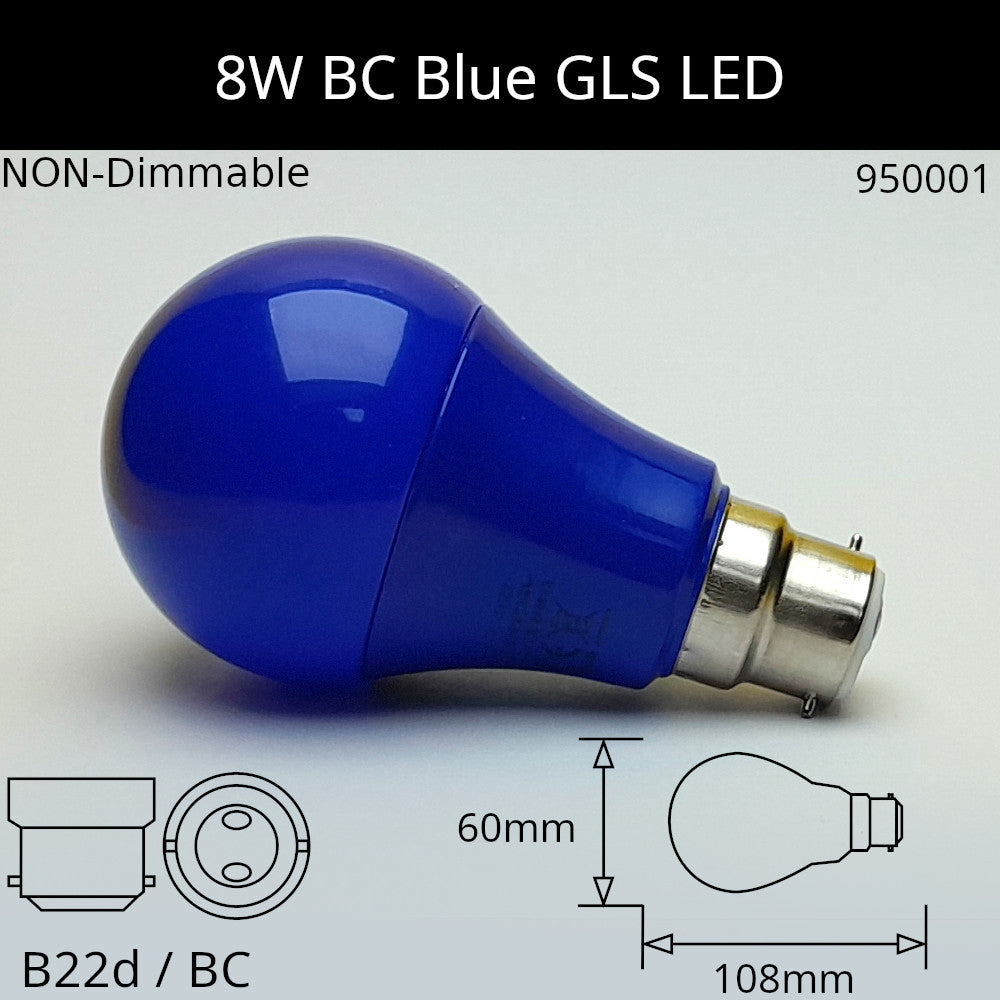 Coloured GLS LED