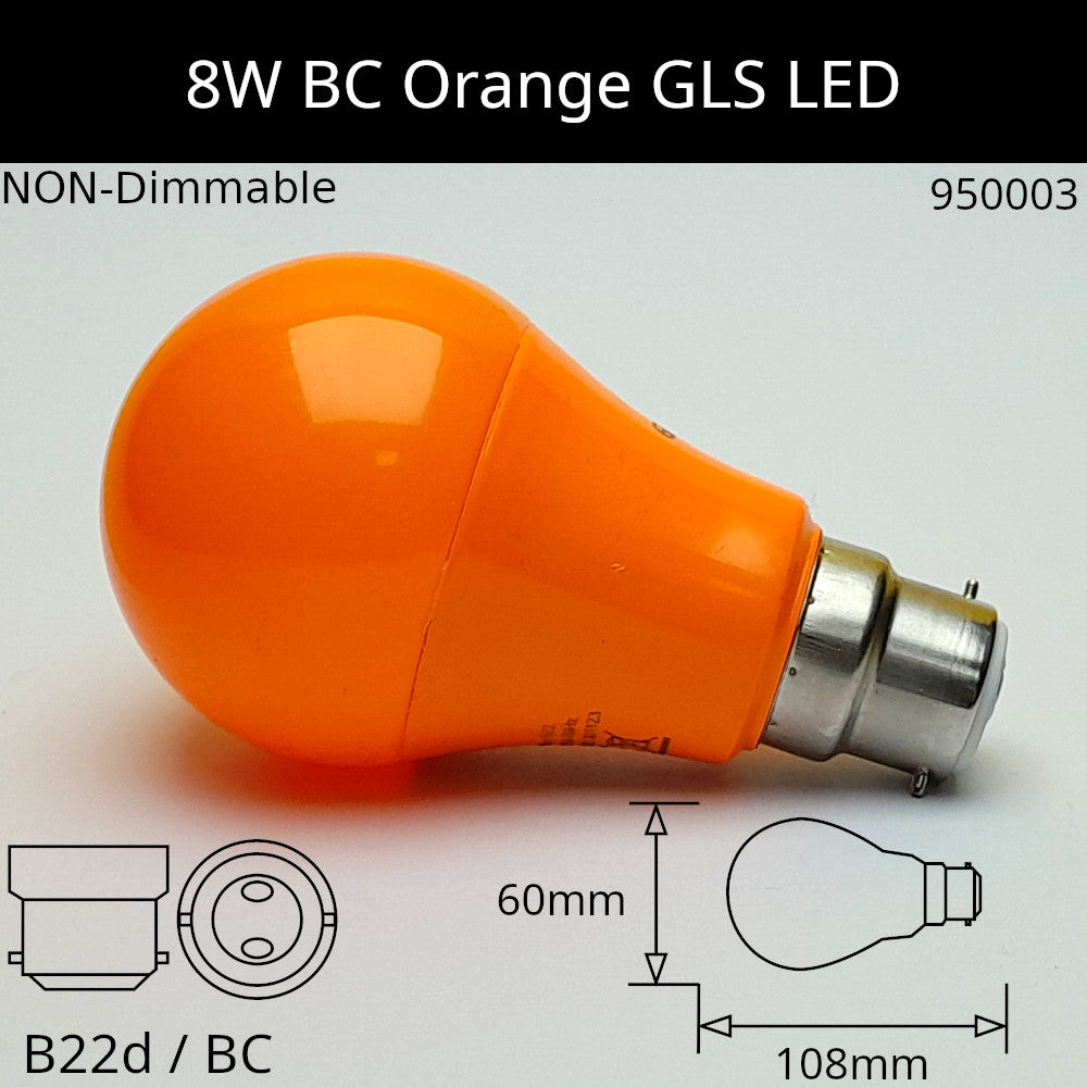 Coloured GLS LED