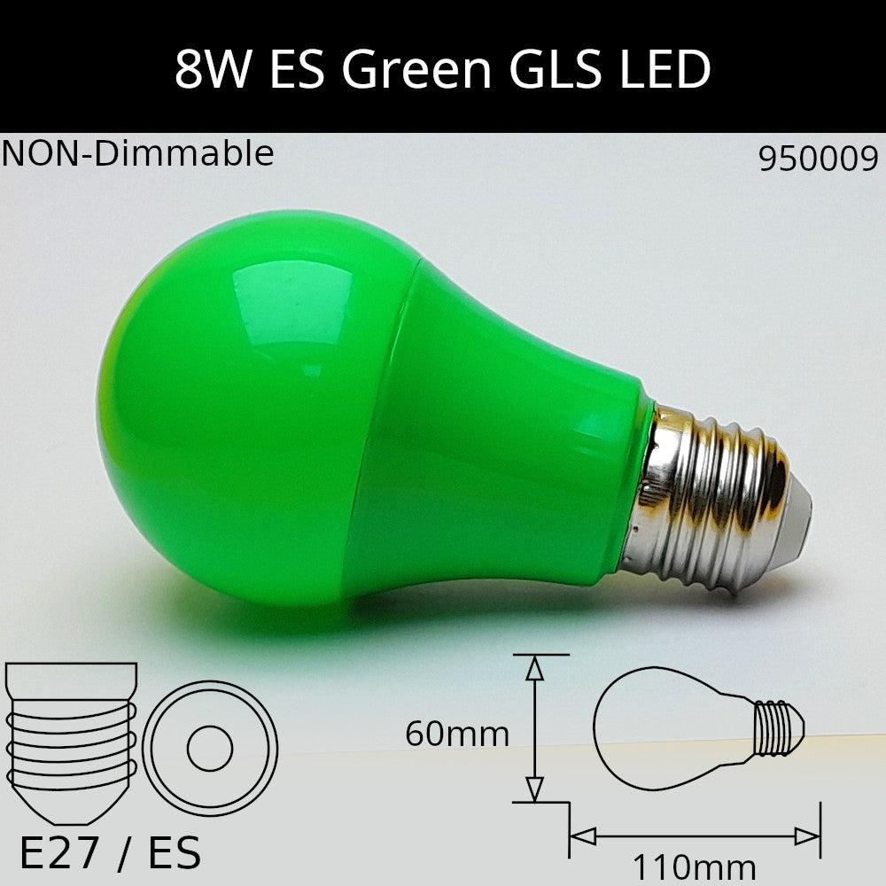 Coloured GLS LED
