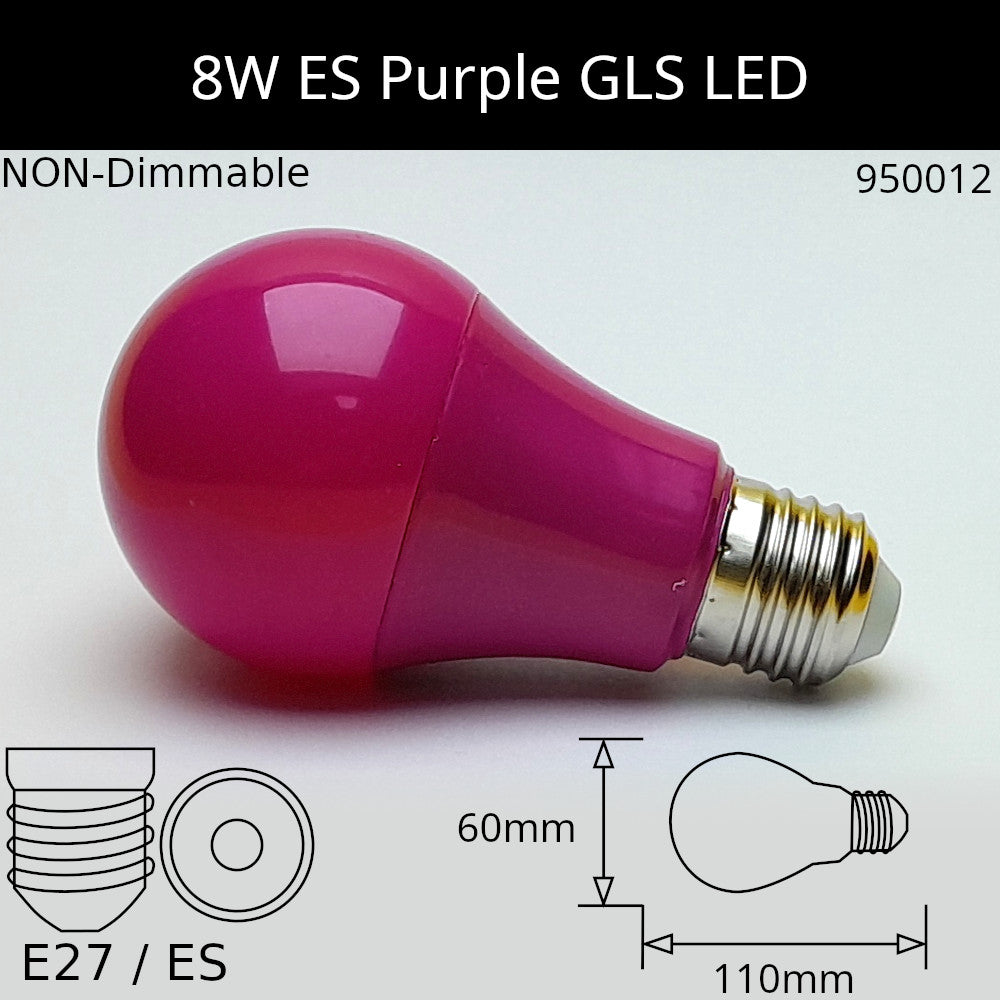 Coloured GLS LED