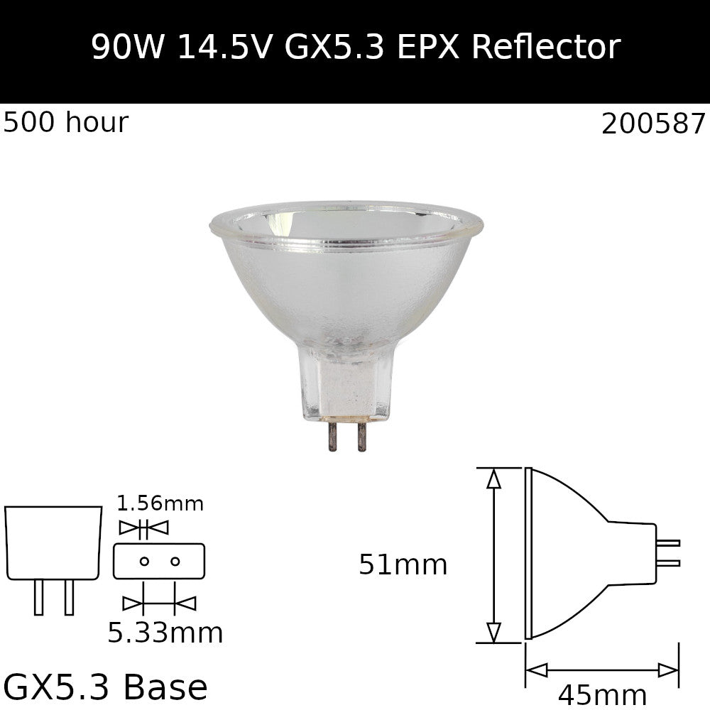 EPX 90W 14.5V GX5.3 - Osram Code 64619
