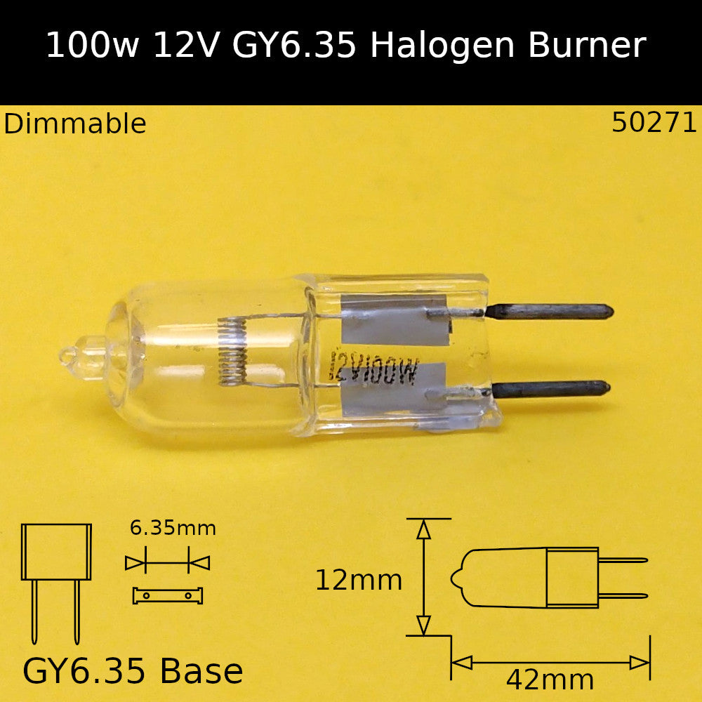 Halogen GY6.35 Low Voltage Burners