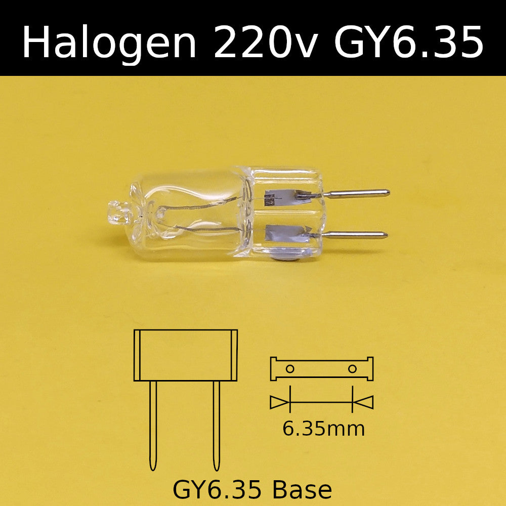 Halogen 220v GY6.35 Burners