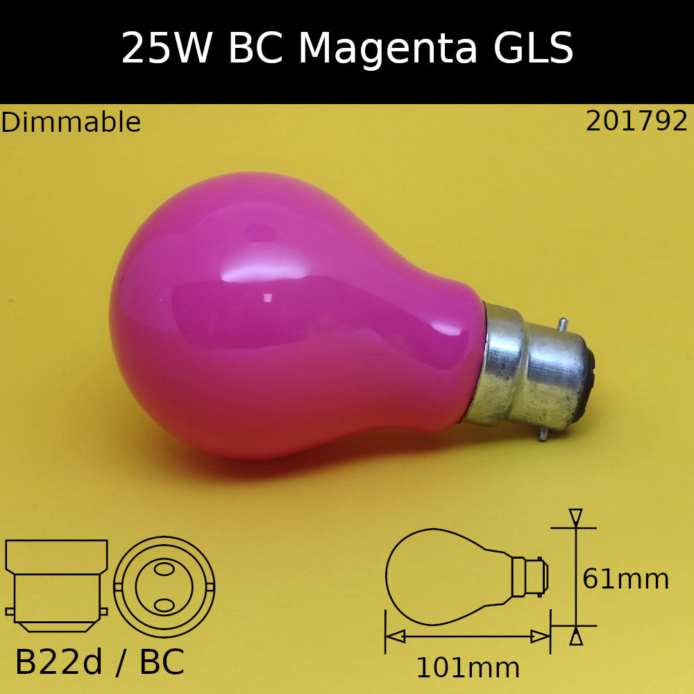 Coloured GLS Incandescent