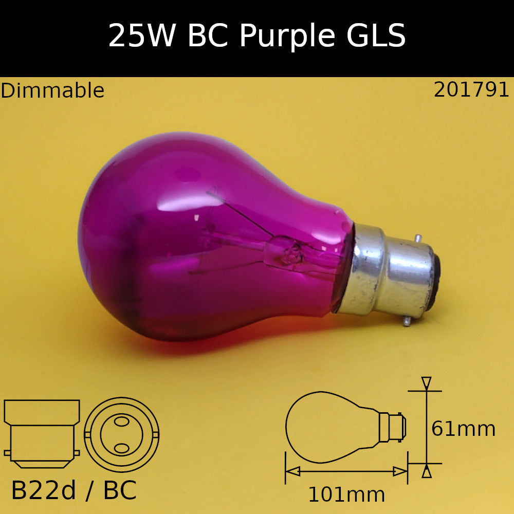 Coloured GLS Incandescent