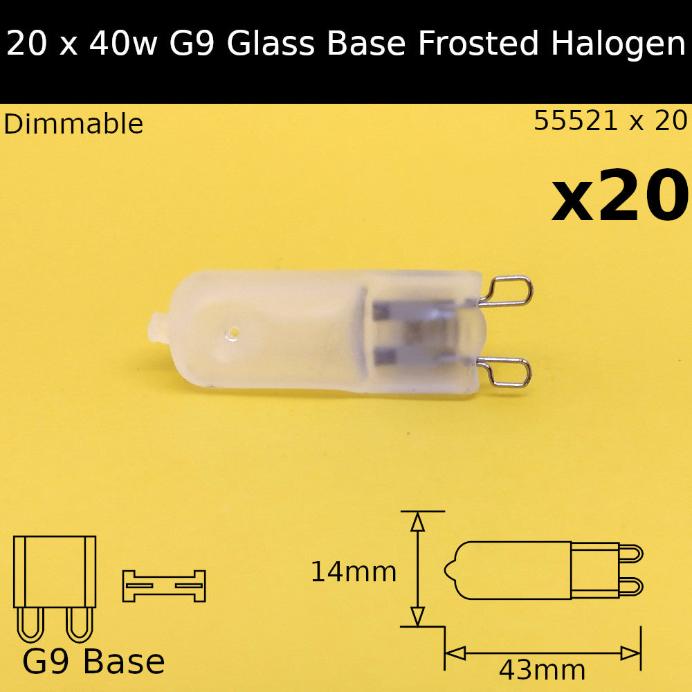Halogen 240V G9 Burners