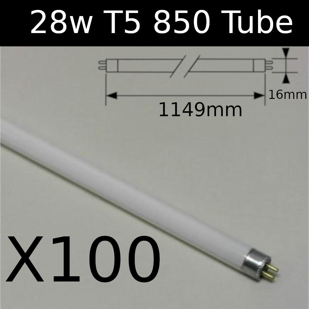28W T5 1149mm Fluorescent Tubes