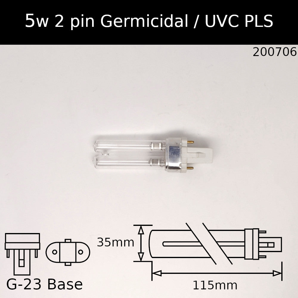 Fluorescent UVC Germicidal