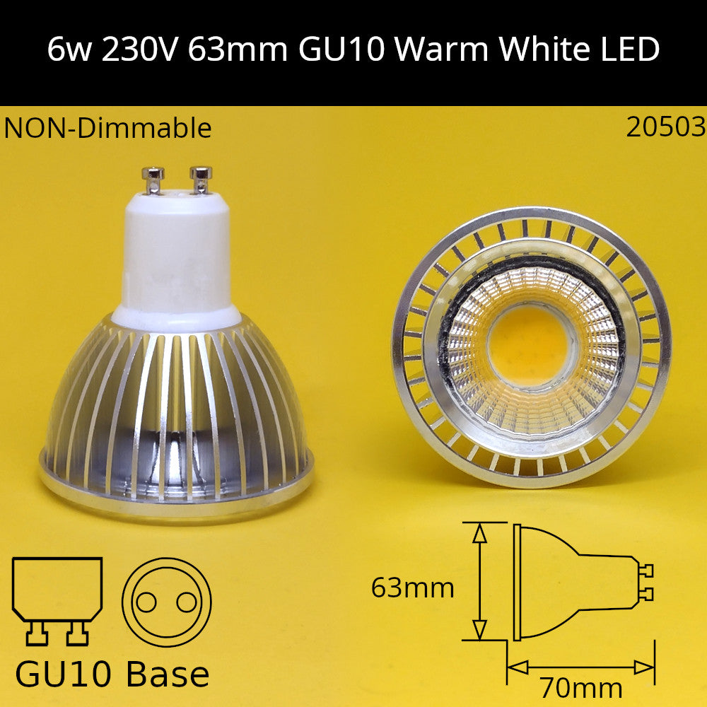 LED 240V Gu10 Reflectors