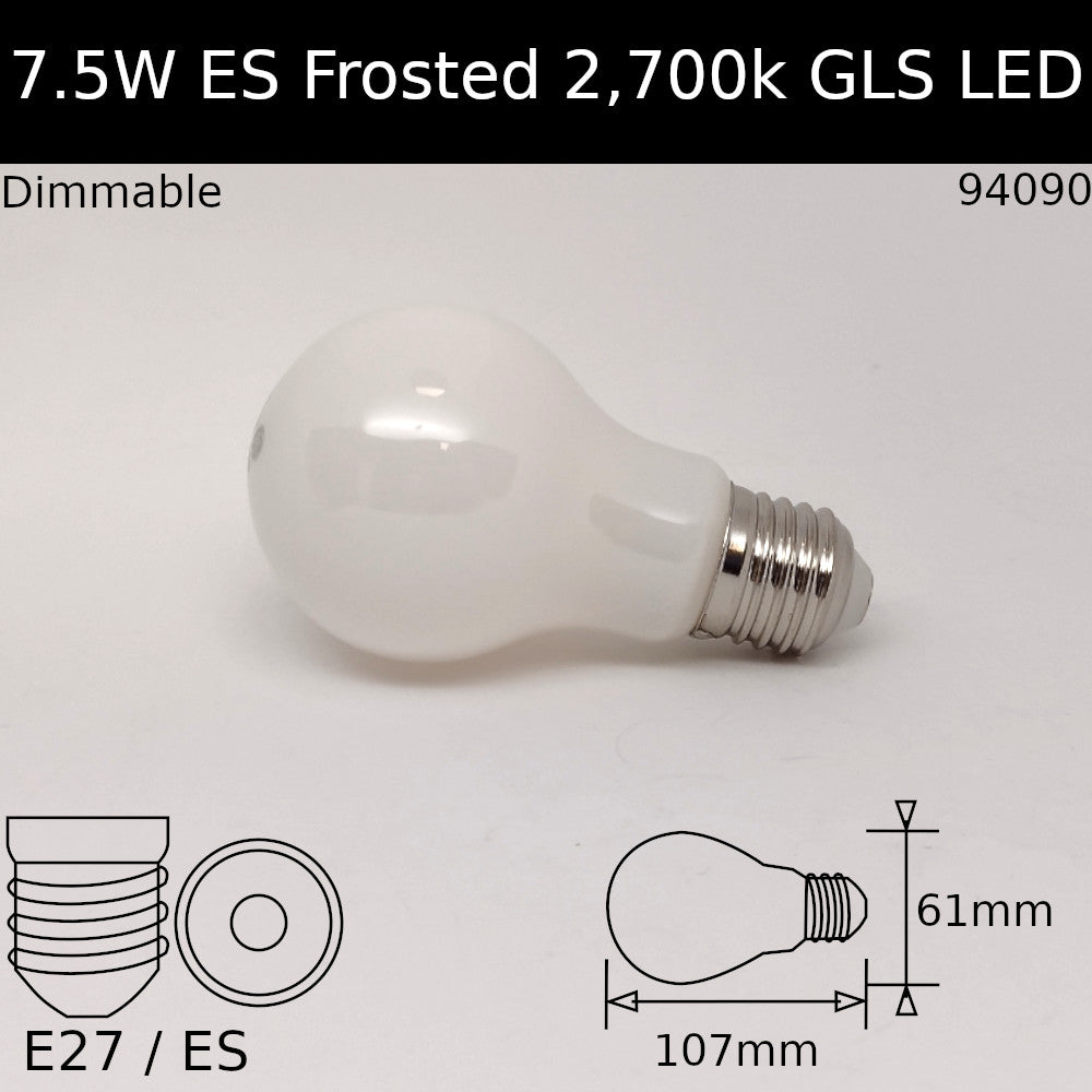 LED Filament Frosted GLS