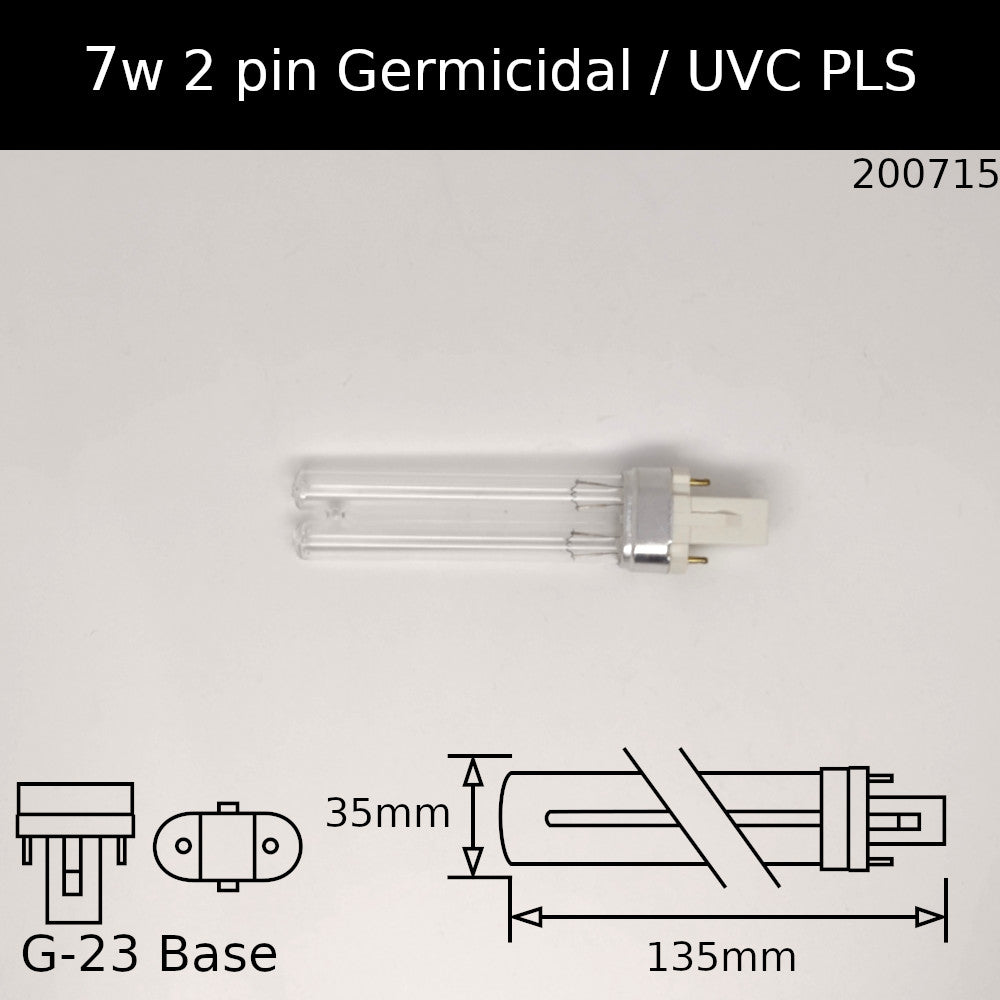 Fluorescent UVC Germicidal