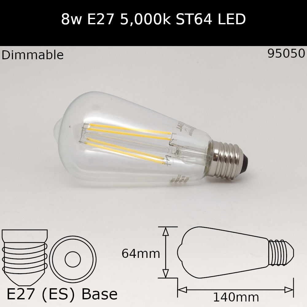 LED ST64 Clear Filament