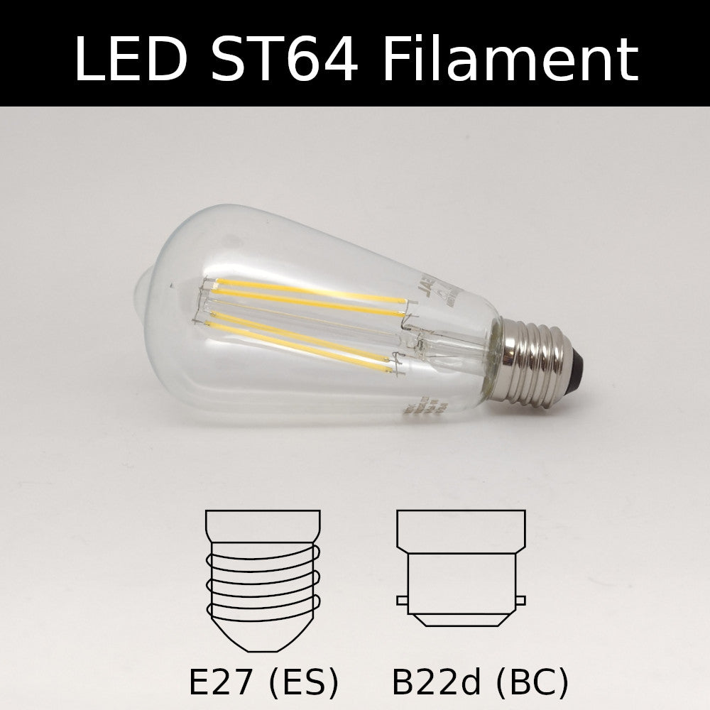 LED ST64 Clear Filament