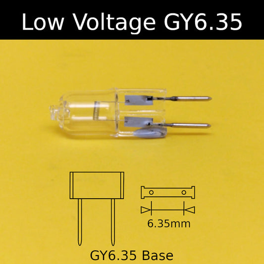 Halogen GY6.35 Low Voltage Burners