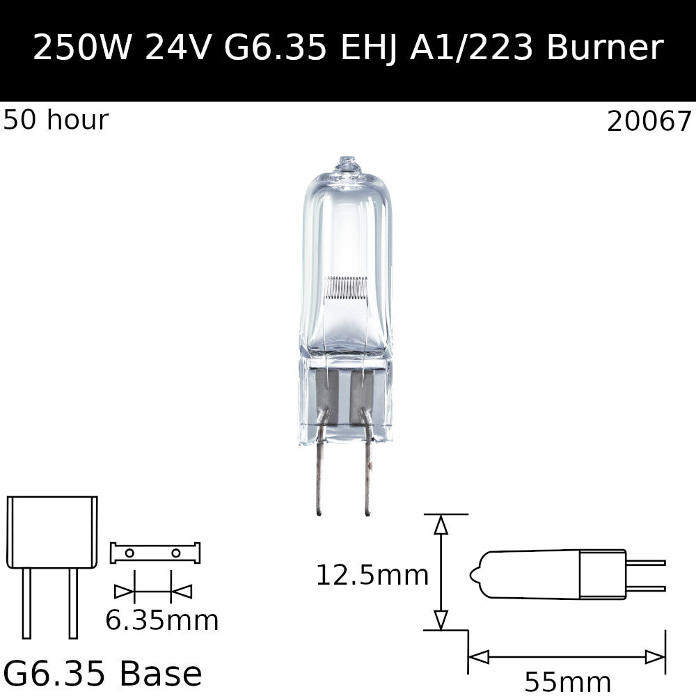 Burner Glass Base