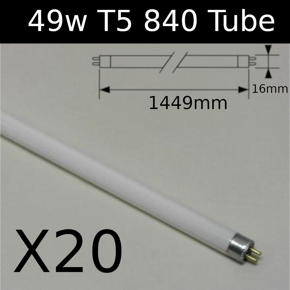 49W T5 1449mm Fluorescent Tubes