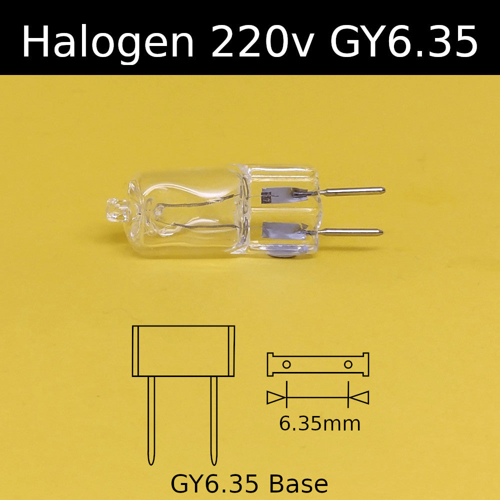 Halogen 220V GY6.35 Burners