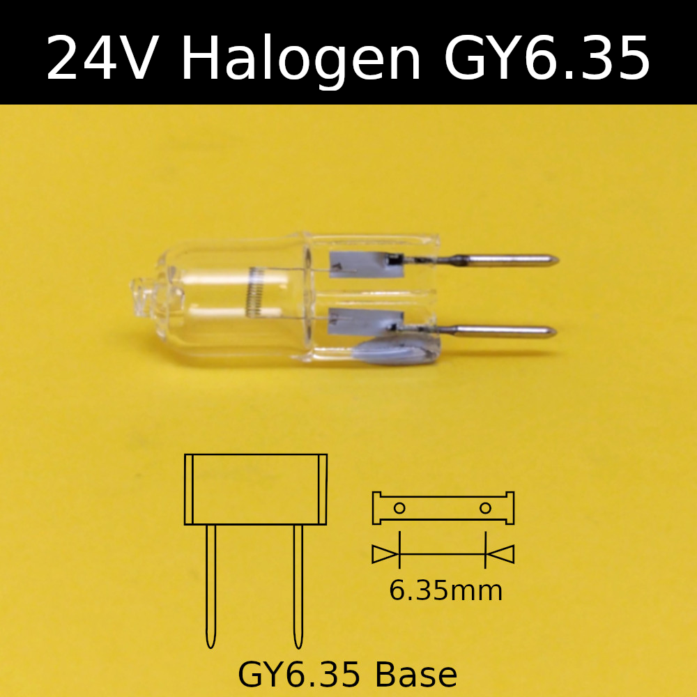 24V Halogen GY6.35 Low Voltage Burners