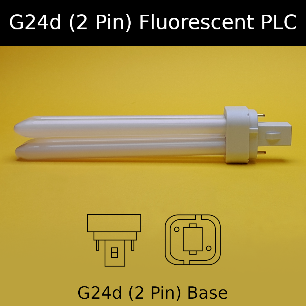G24d (2 Pin) Fluorescent PLC