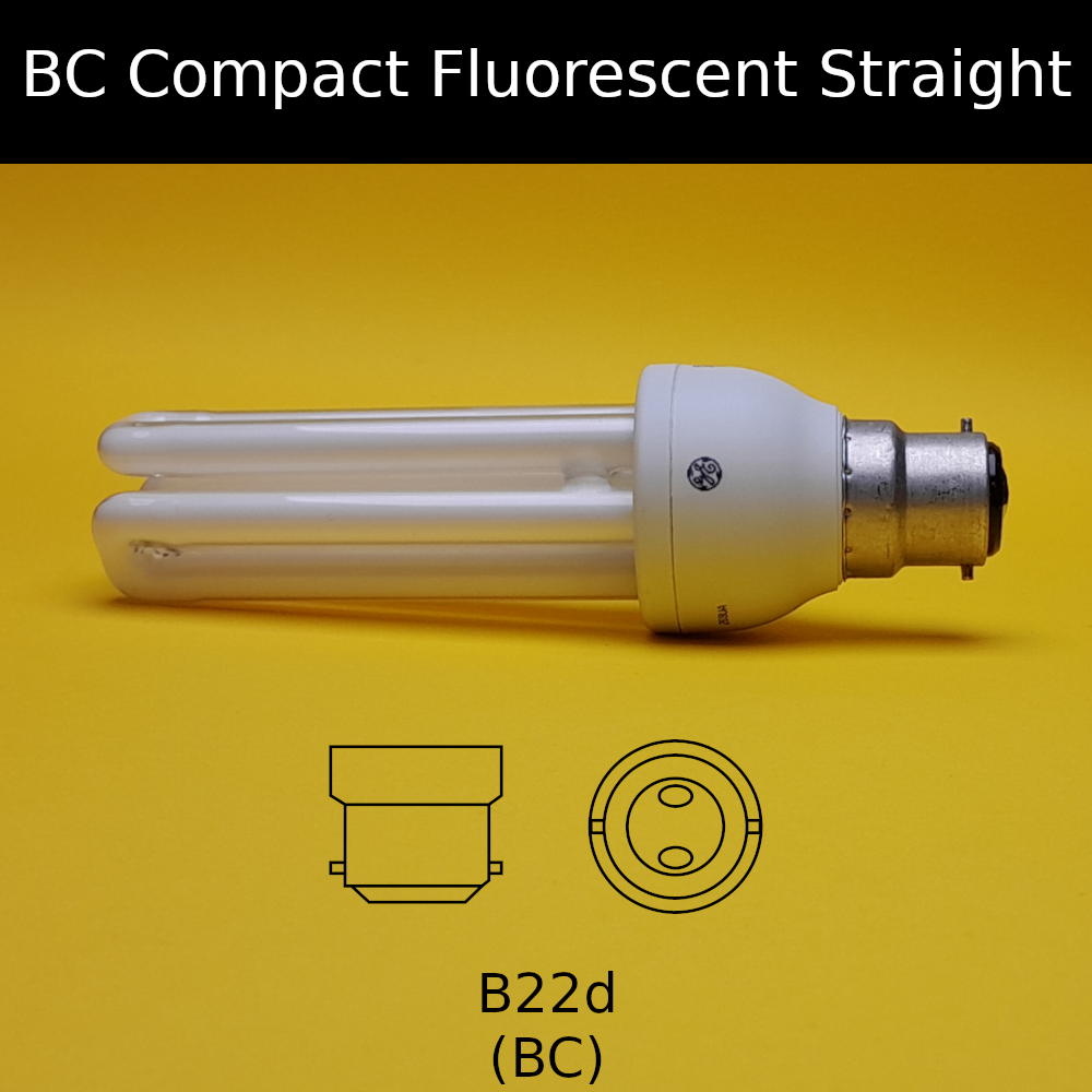 BC Compact Fluorescent Straight