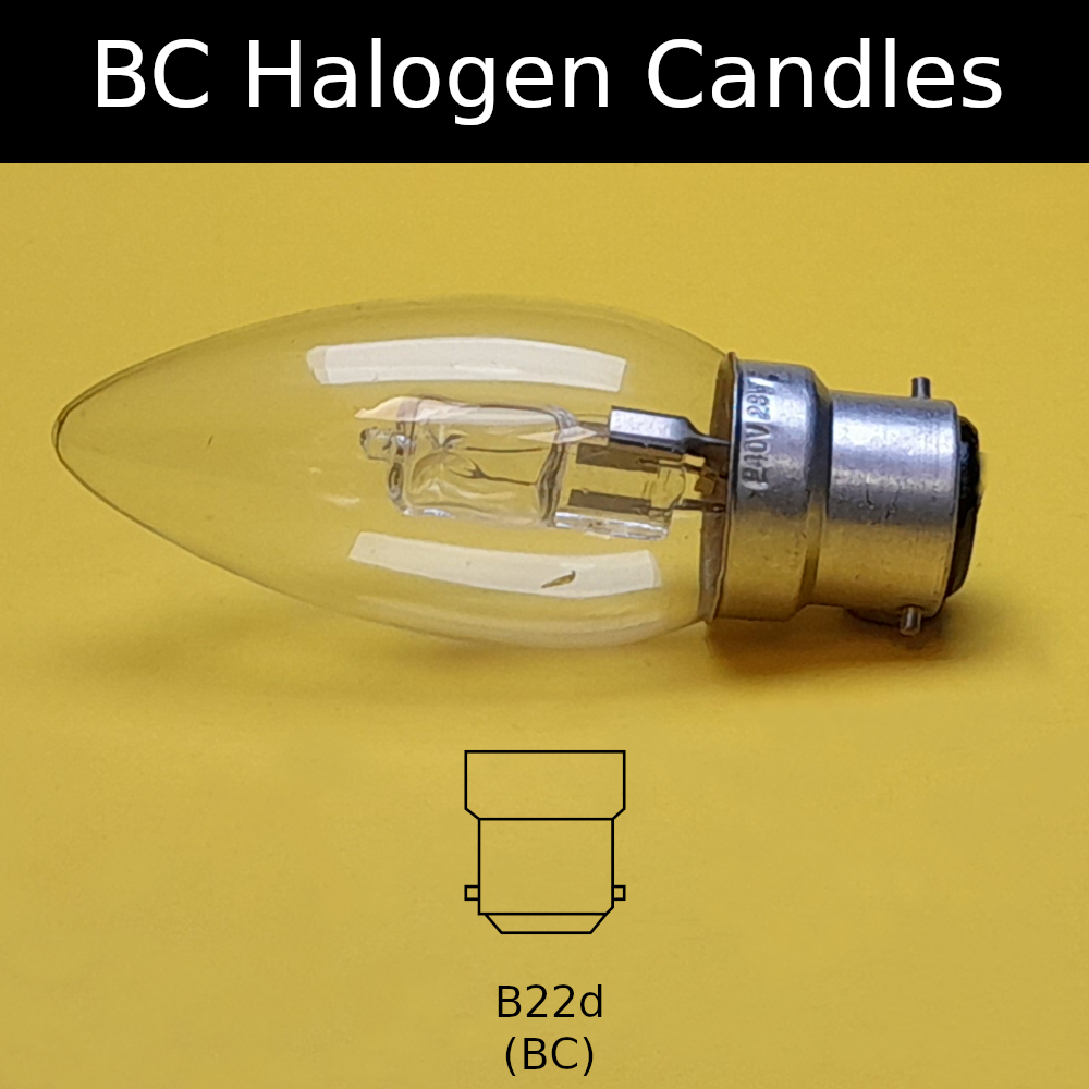BC Halogen Candle