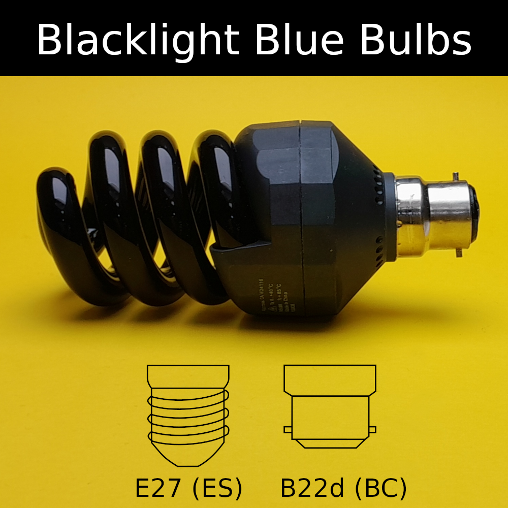 Blacklight Blue Bulbs