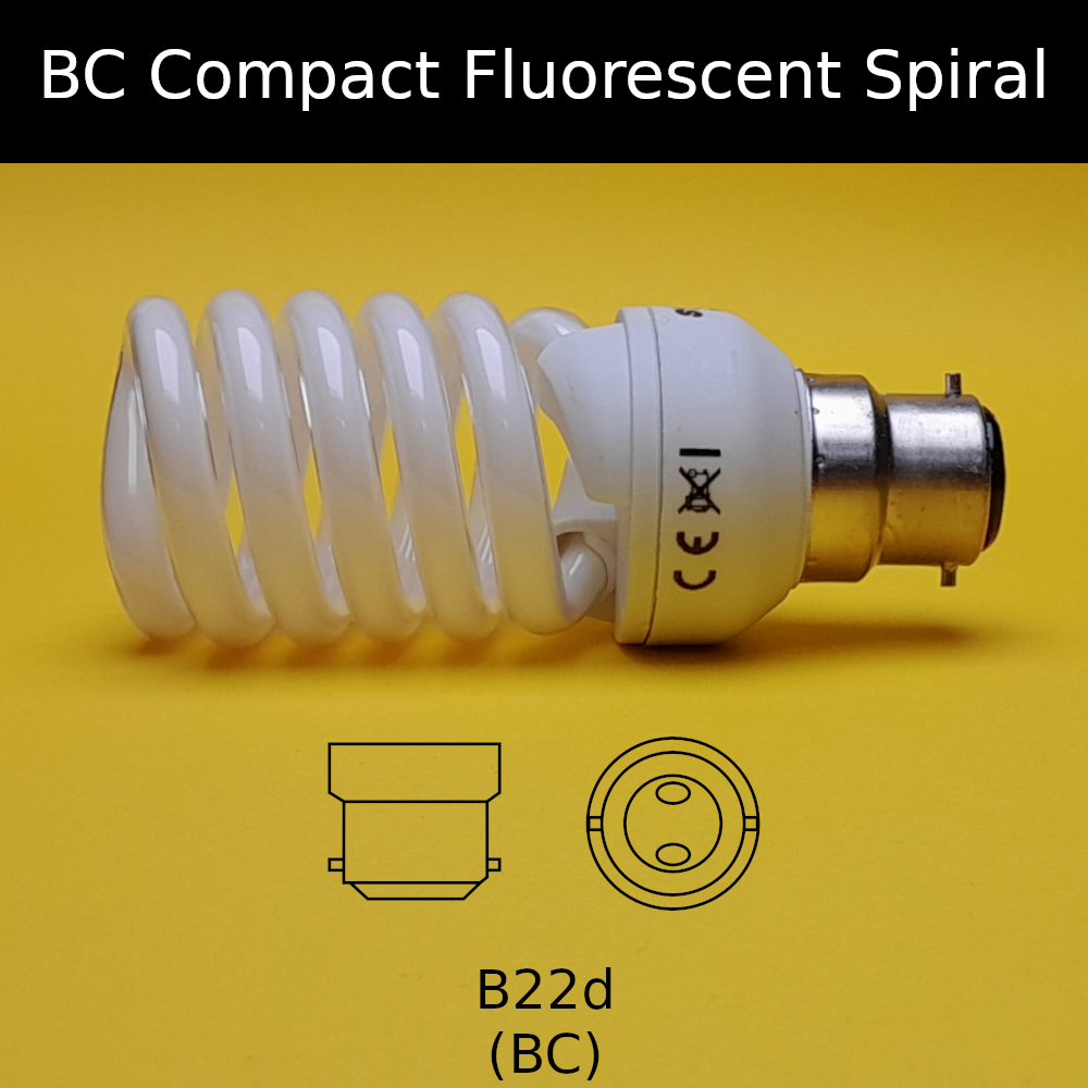 BC Compact Fluorescent Spiral