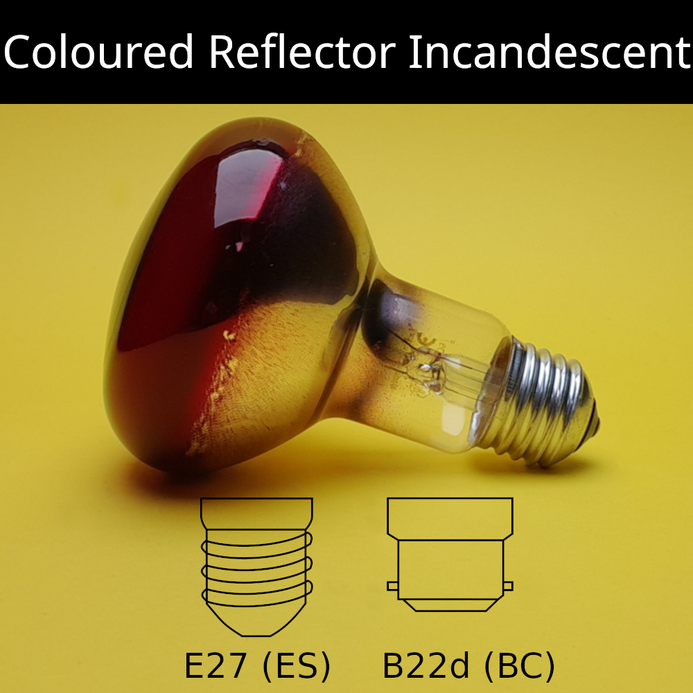 Coloured Reflector Incandescent