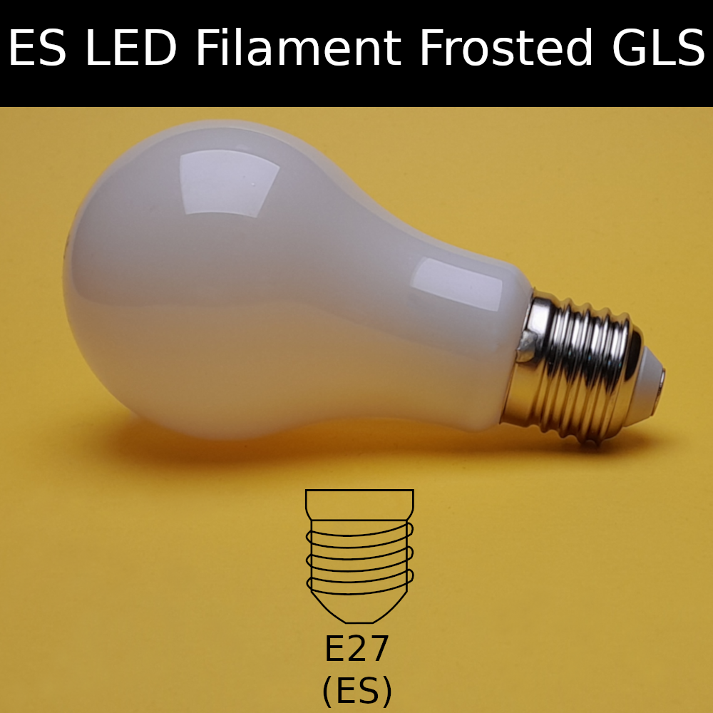 ES LED Filament Frosted GLS