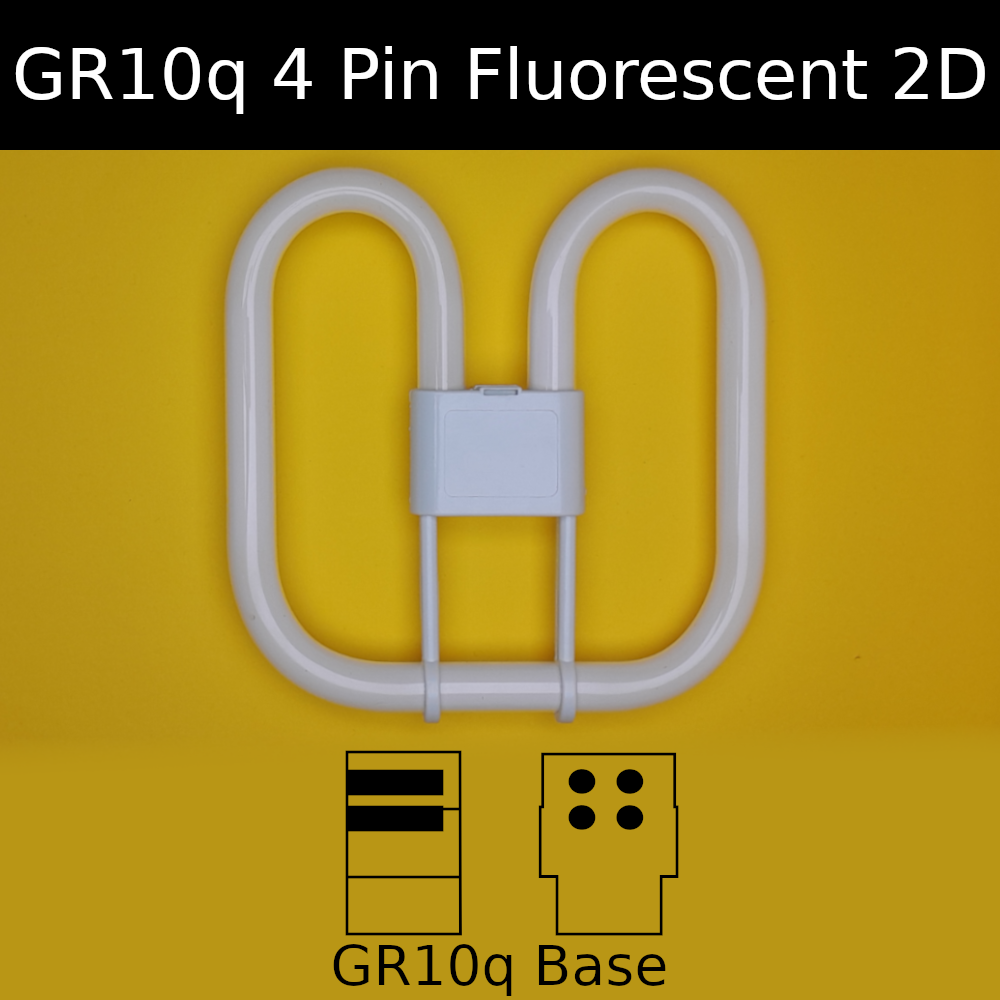 GR10q 4 Pin Fluorescent 2D