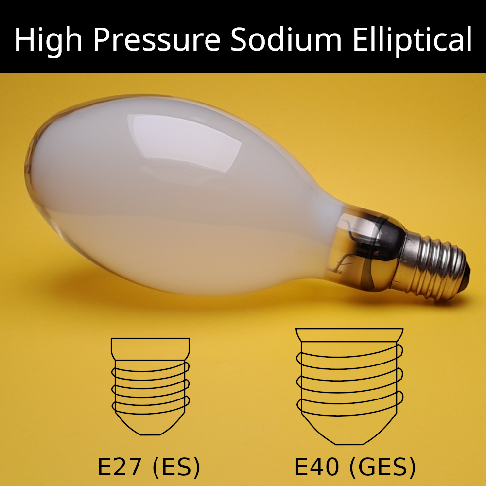 High Pressure Sodium Elliptical (HPS / SON-E)
