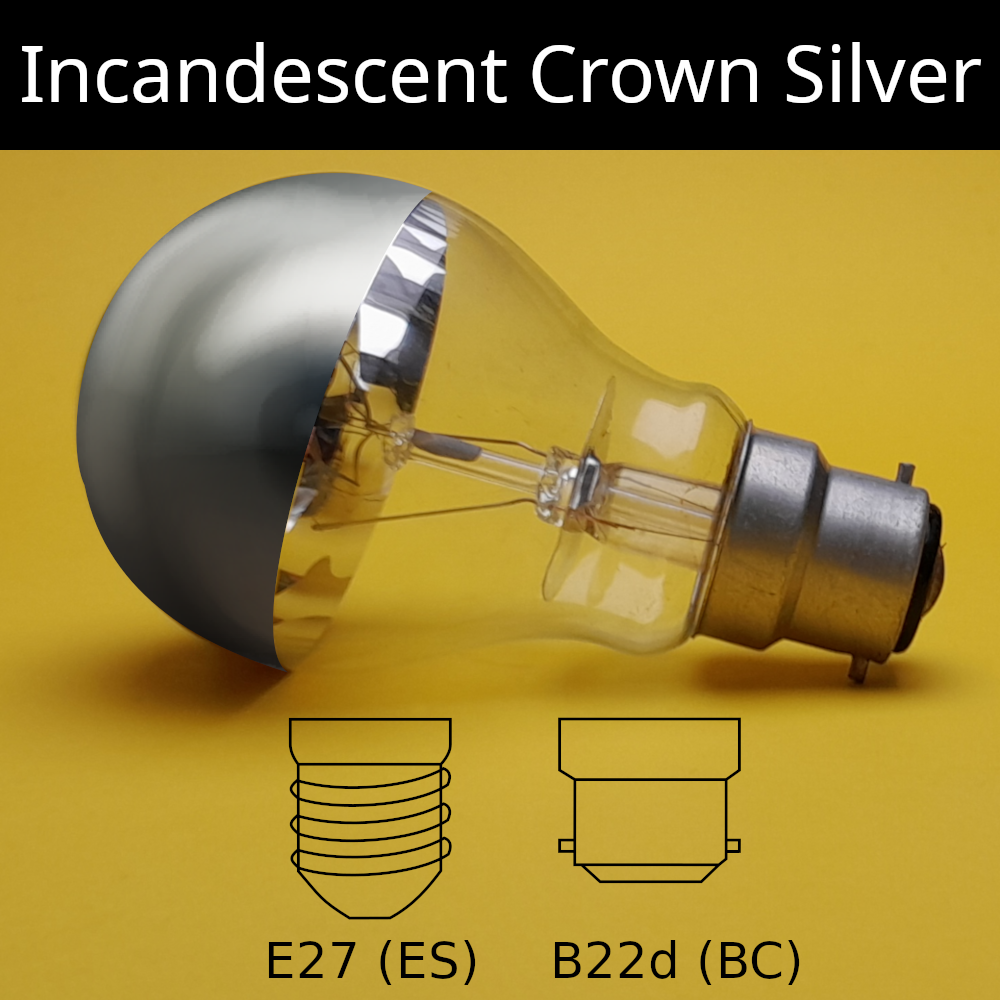 Incandescent Crown Silver