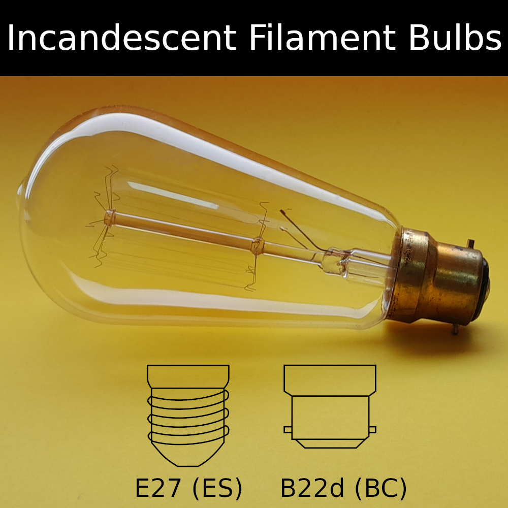 Incandescent Filament Bulbs