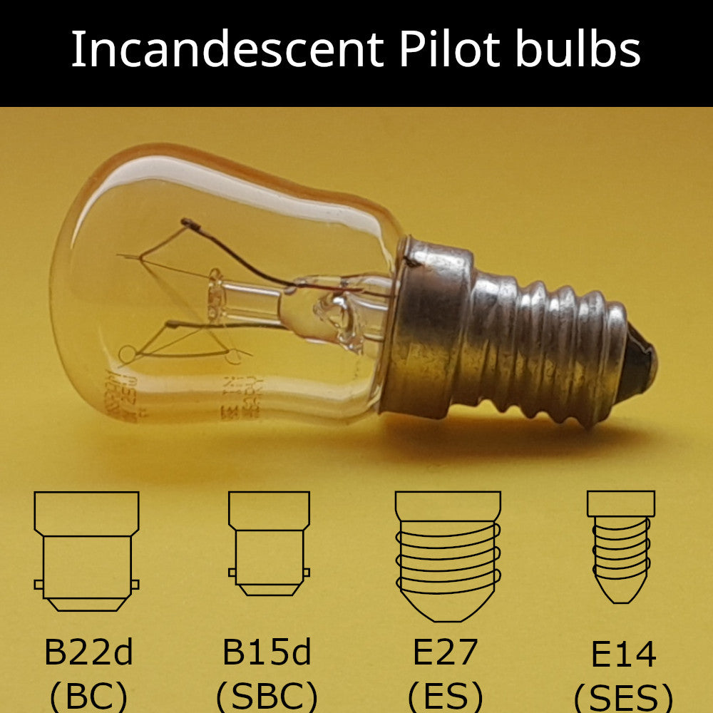 Incandescent Pilot Bulbs