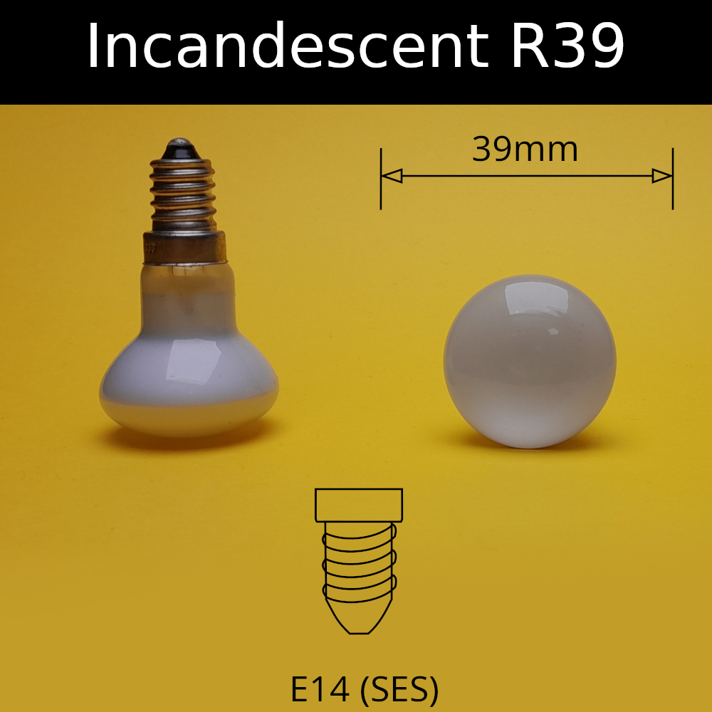 Incandescent R39 Reflectors