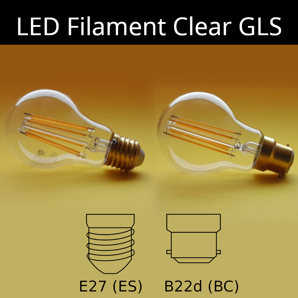 LED Filament Clear GLS