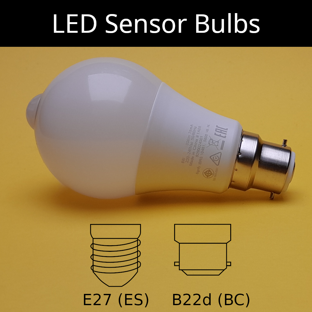 LED Sensor Bulbs