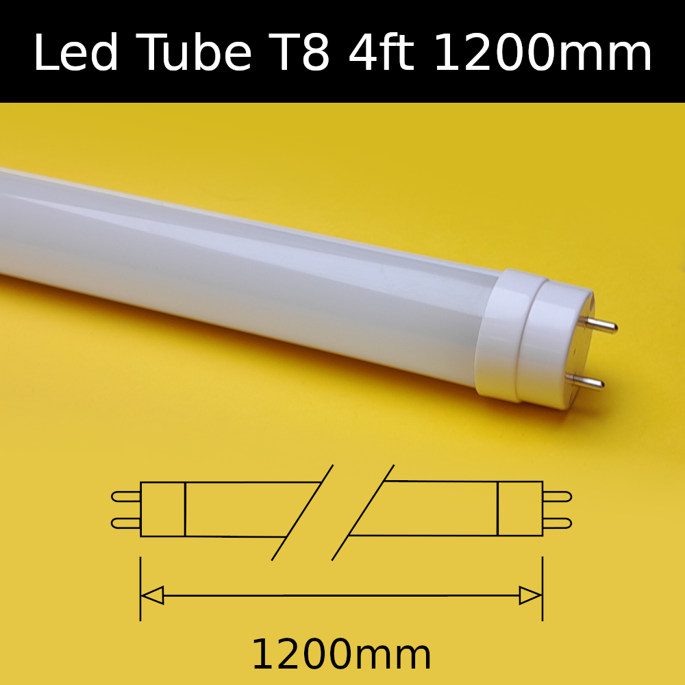 Led Tube T8 4ft 1200mm
