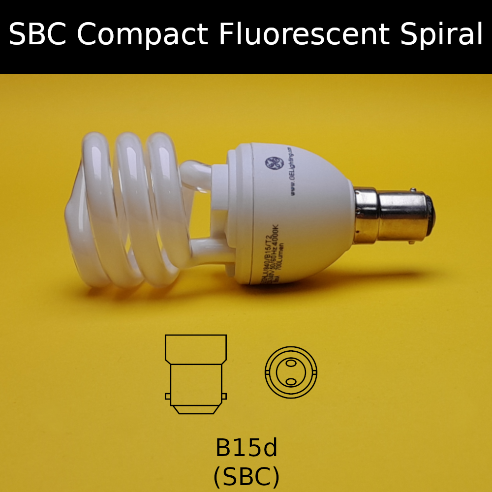 SBC Compact Fluorescent Spiral