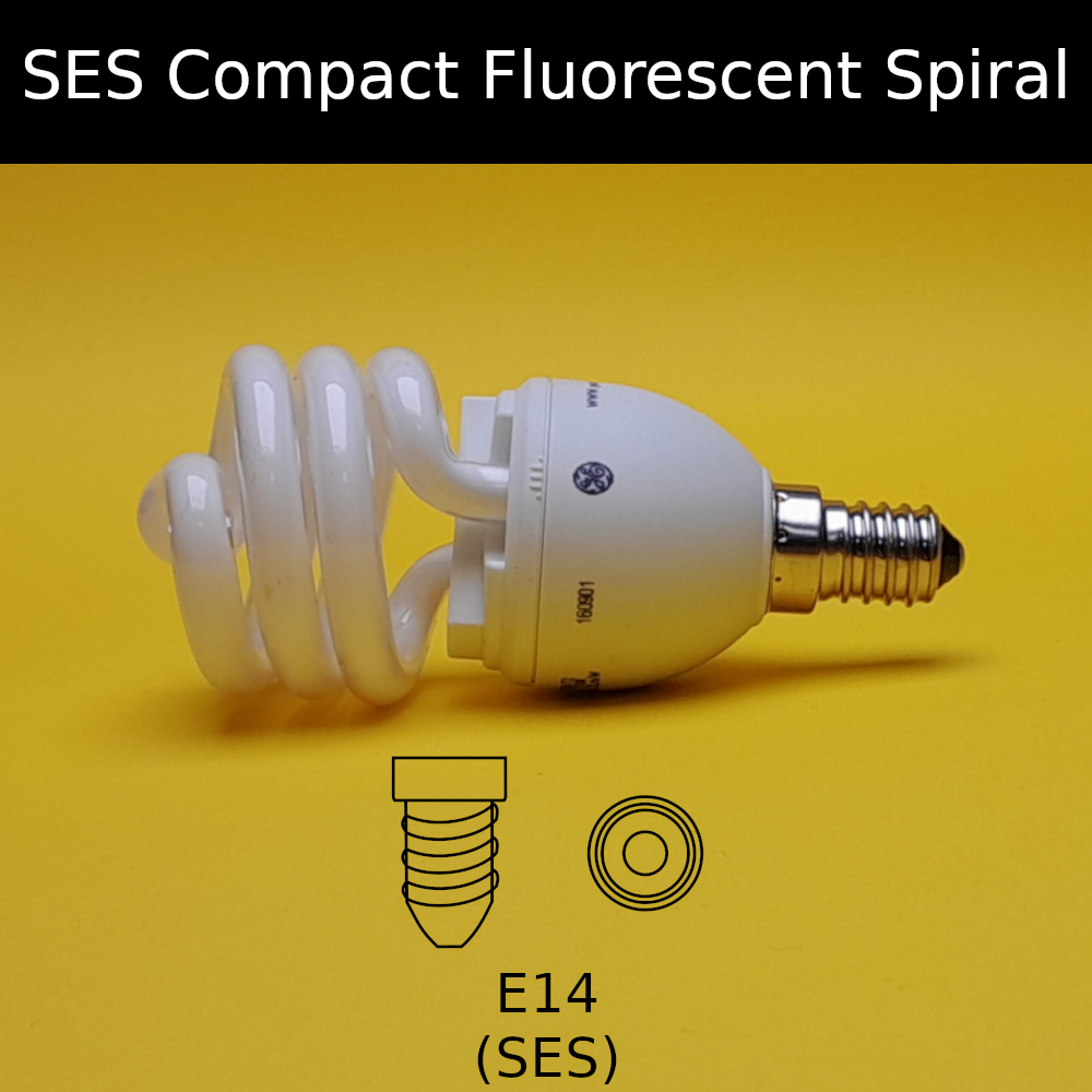 SES Compact Fluorescent Spiral