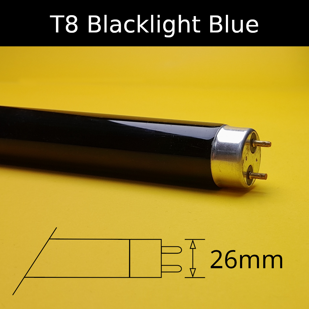T8 Blacklight Blue Tubes