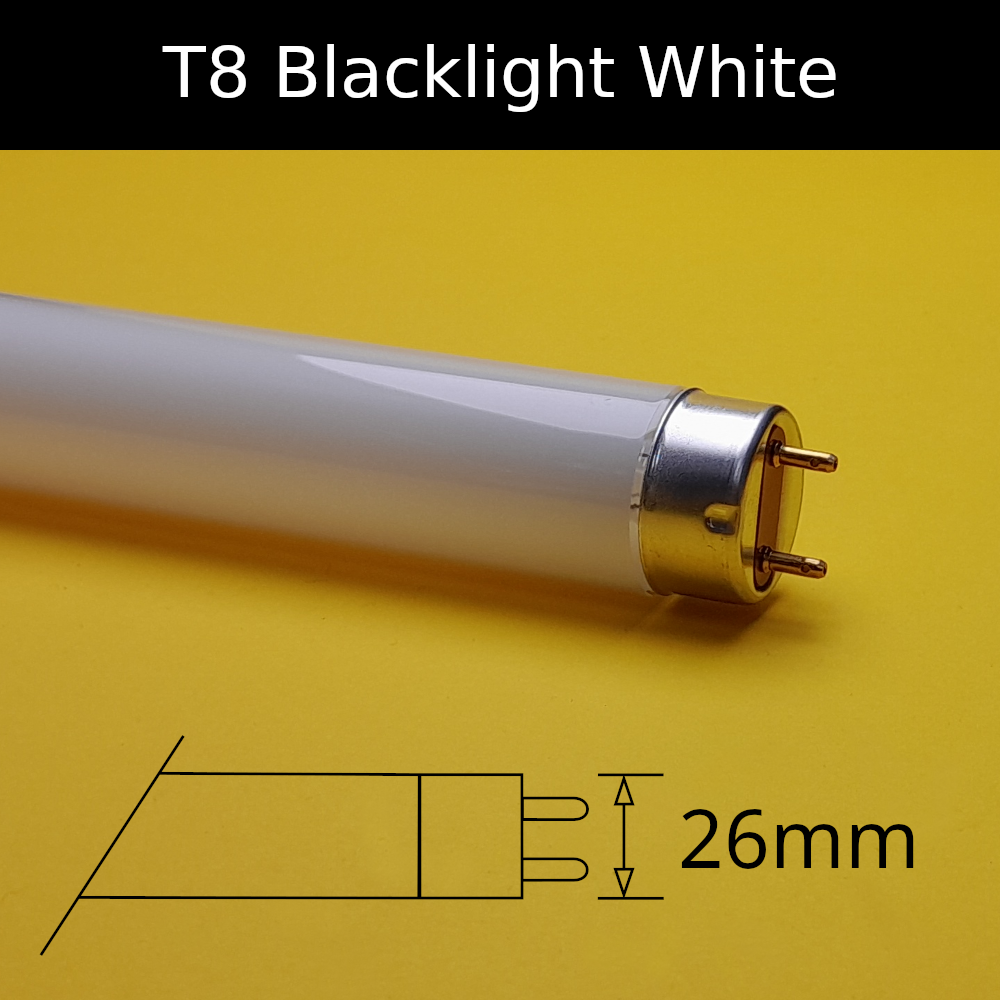 T8 Blacklight White